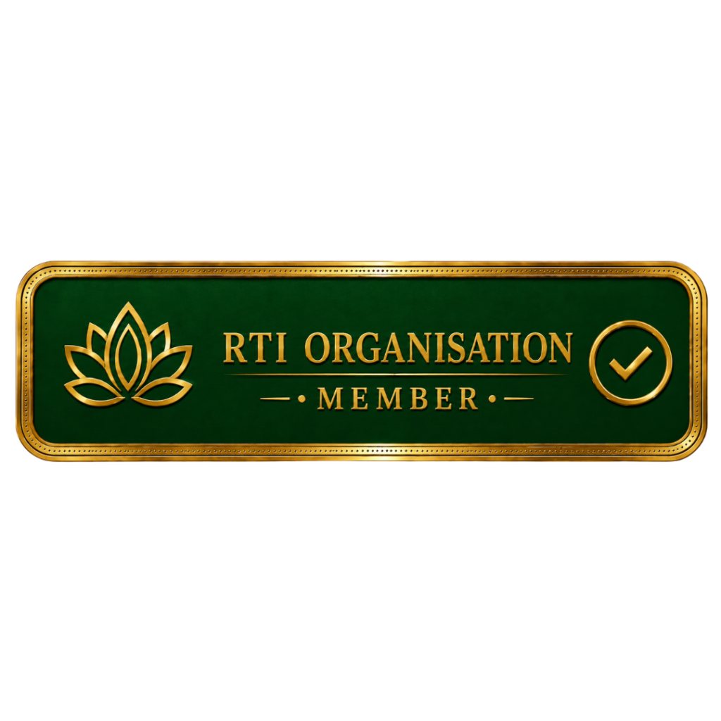 RTI Organisation Member Badge